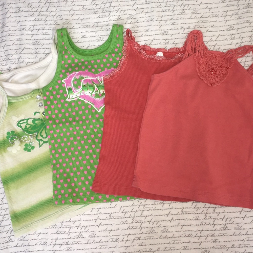 🎈SOLD 🎈Toddler girl tanks